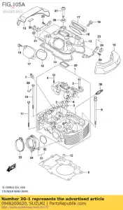 suzuki 0948200620 plug,spark(cpr6 - Bottom side