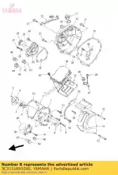 plug van Yamaha, met onderdeel nummer 3C3151891000, bestel je hier online: