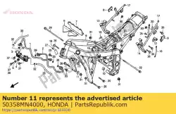 Here you can order the no description available at the moment from Honda, with part number 50358MN4000: