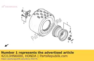 Honda 42313HN6000 colarinho, rr. eixo - Lado inferior
