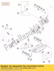 Aquí puede pedir cubierta vsd izquierda cpl. De KTM , con el número de pieza 76005013000: