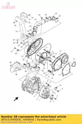 Ici, vous pouvez commander le support auprès de Yamaha , avec le numéro de pièce 2P5151990000: