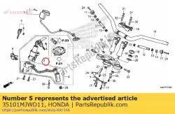 Ici, vous pouvez commander le comp. De base, contactez auprès de Honda , avec le numéro de pièce 35101MJWD11: