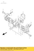 5910019820, Suzuki, Klocki hamulcowe suzuki gsx 600 1100 1988 1989 1990 1991 1992 1993 1994 1995 1996 1997, Nowy