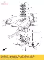 901100683100, Yamaha, ?ruba z gniazdem sze?ciok?tnym yamaha szr 660 1995 1997, Nowy