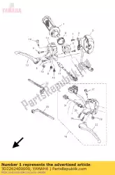 Aqui você pode pedir o aperto assy em Yamaha , com o número da peça 3D2262400000: