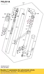 Here you can order the oil seal from Suzuki, with part number 5115314D00: