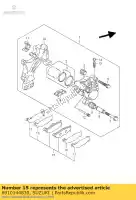 6910144830, Suzuki, Zestaw podk?adek i podk?adek suzuki gsr  a ua u s gsr600a 600 , Nowy