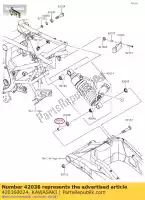 420360024, Kawasaki, mouw, 12,1x18x32 kawasaki er6n  d a er6f f b kle versys e klz er650 c ex650 er 6f abs 6n 1000 650 kle650 650l lams , Nieuw