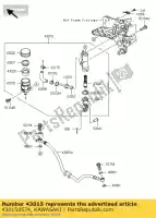 430150574, Kawasaki, cylinder-assy-master, rr kawasaki z eversion d  b c a sugomi edition special e version abs zr800 f z800 bds dds ads cds bef def z800e 800 , Nowy