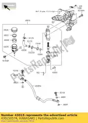 cylinder-assy-master, rr van Kawasaki, met onderdeel nummer 430150574, bestel je hier online: