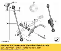 23418549564, BMW, selector rod bmw  1000 2017 2018 2019 2020, New