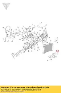 triumph T2106002 retainer - Bottom side