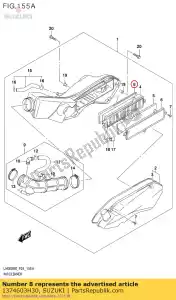 suzuki 1374603H30 guarnizione, tappo - Il fondo