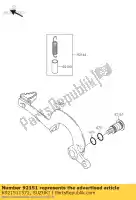 K921511572, Suzuki, bullone suzuki rm z 250 2004, Nuovo