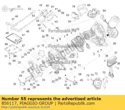 Here you can order the key from Piaggio Group, with part number 856117: