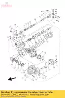 5KM464510000, Yamaha, Adattatore yamaha yfm yxr 450 660 2002 2003 2004 2005 2006 2007, Nuovo