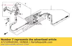 Qui puoi ordinare leva, parcheggio superiore da Honda , con numero parte 47152MGED00: