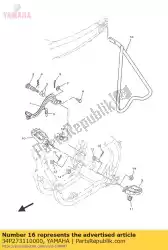 Ici, vous pouvez commander le stand, côté auprès de Yamaha , avec le numéro de pièce 34P273110000: