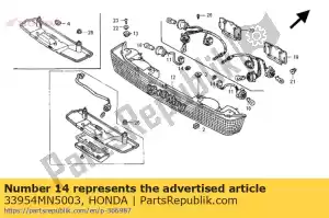 honda 33954MN5003 cap a - Bottom side