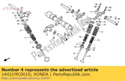 Qui puoi ordinare nessuna descrizione disponibile al momento da Honda , con numero parte 14421MC0010: