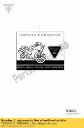 Here you can order the handbook from Triumph, with part number T3854215: