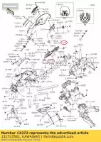 132722582, Kawasaki, 01 plate kawasaki  1000 2019 2020 2021, New