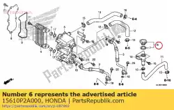 Here you can order the cap assy., oil filler from Honda, with part number 15610P2A000: