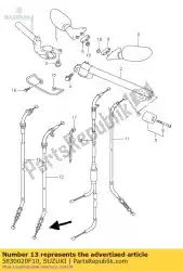 Aquí puede pedir cable, acelerador de Suzuki , con el número de pieza 5830020F10: