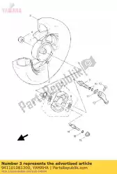 Aqui você pode pedir o pneu (100 / 90-10 c-940 56j tl) em Yamaha , com o número da peça 941101081300: