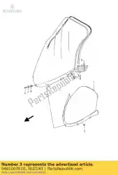 Qui puoi ordinare parabrezza comp da Suzuki , con numero parte 9461007E10: