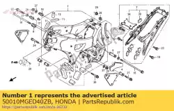 Aqui você pode pedir o nenhuma descrição disponível no momento em Honda , com o número da peça 50010MGED40ZB: