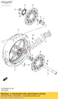 5473135F10, Suzuki, spacer,fr hub b suzuki  gsx r sv 600 750 1000 2000 2001 2002 2003 2004 2005 2006 2007 2008 2009 2010 2011 2012 2014 2015 2016 2017 2018, New