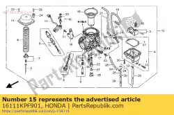 geen beschrijving beschikbaar op dit moment van Honda, met onderdeel nummer 16111KPF901, bestel je hier online: