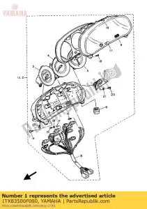 Yamaha 1TX83500F000 tachimetro assy - Il fondo