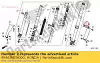 45462MEN000, Honda, clamper b, fr. tuyau de frein honda crf  r x cr l m cr125r cr250r crf250r crf450r crf450x crf250x crf450rxh usa type crf450rxj 250 450 125 , Nouveau