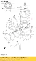 1114703B00, Suzuki, joint torique tête de cylindre suzuki  rm 80 85 2000 2001 2002 2003 2004 2005 2006 2007 2008 2009 2010 2012 2014 2015 2016 2017 2018 2019, Nouveau