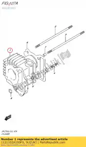 suzuki 1121102A100F0 cilinder - Onderkant