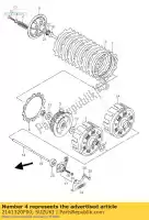 2141320F00, Suzuki, primavera, embrague suzuki sv 650 1999 2000 2001 2002, Nuevo