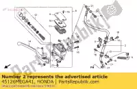 45126MEGA41, Honda, comp tuyau, fr brk honda vt shadow spirit c2 c ca vt750c vt750ca 750 , Nouveau