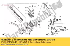 Honda 45126MEGA41 slang comp, fr brk - Onderkant