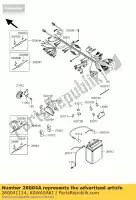 260041114, Kawasaki, fusible kawasaki kvf300 4x4 kvf400 prairie kvf360 300 400 360 , Nouveau