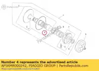 AP5RMR000242, Piaggio Group, tazza della molla del variatore aprilia sr ho ditech carb e new di tech 50 2, Nuovo