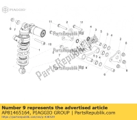 AP81465164, Aprilia, enkele drijfstangcomp., Nieuw