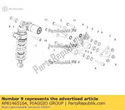 Here you can order the single conrod comp. From Piaggio Group, with part number AP81465164: