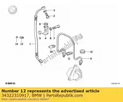 Ici, vous pouvez commander le oeillet auprès de BMW , avec le numéro de pièce 34322310917: