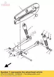 Ici, vous pouvez commander le boîtier de chaîne assy auprès de Yamaha , avec le numéro de pièce 4TLF23100200: