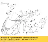 640506, Piaggio Group, rh intermitentes delanteros piaggio carnaby 125 200 250 2007 2008, Nuevo