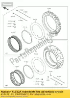 410221192, Kawasaki, neumático de tubo vn800-b1 kawasaki vn vulcan 800 900 1500 1996 1997 1998 1999 2000 2001 2002 2003 2004 2005 2006 2007 2008 2009 2010 2011 2012 2014 2015 2016, Nuevo