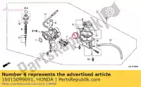 16015099691, Honda, conjunto de câmara, flutuação honda  crf xr 50 2003 2005 2006 2007 2008 2009 2010 2011 2012 2013 2014 2018 2019 2020, Novo